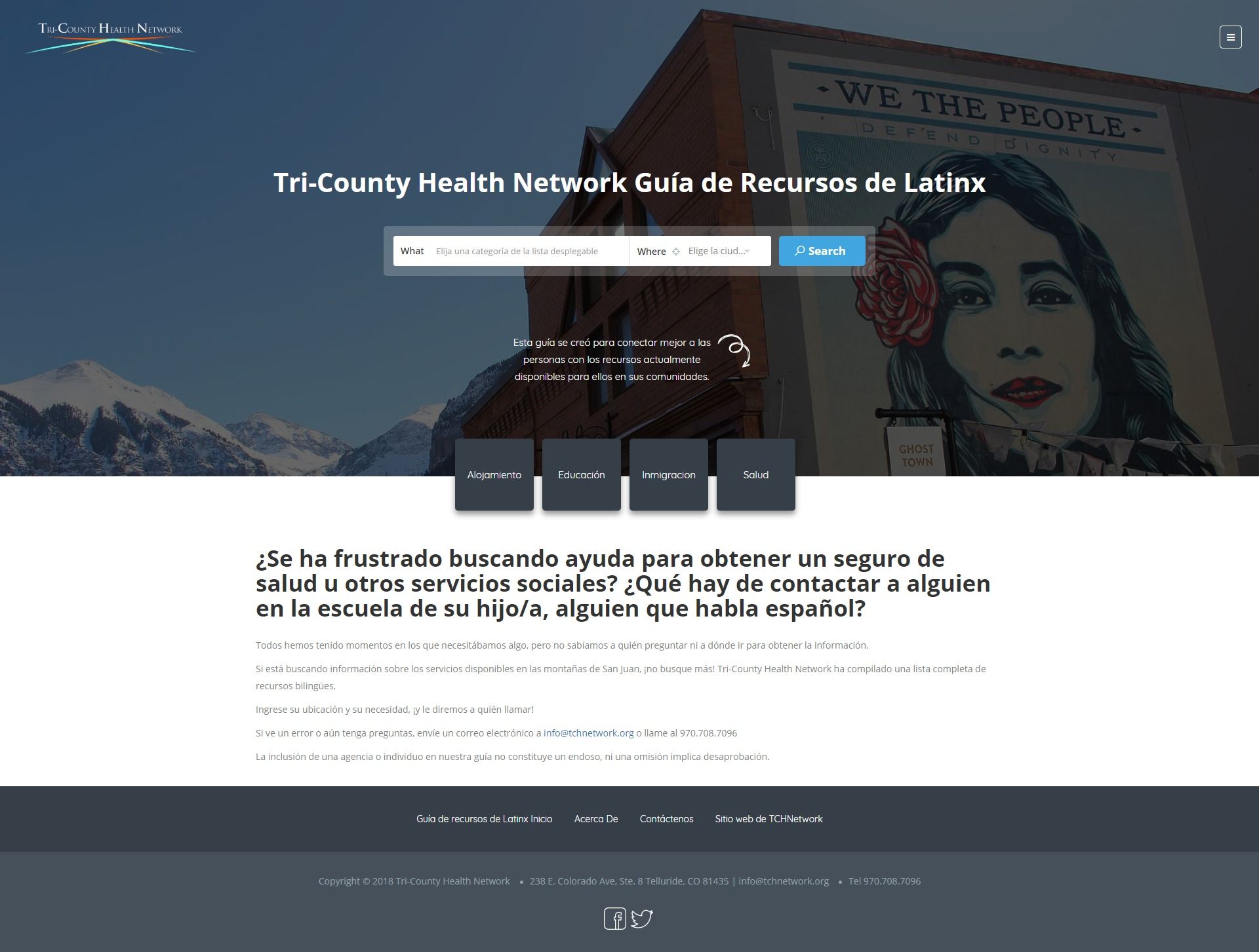 Tri-County Health Network Latinx Resource Directory