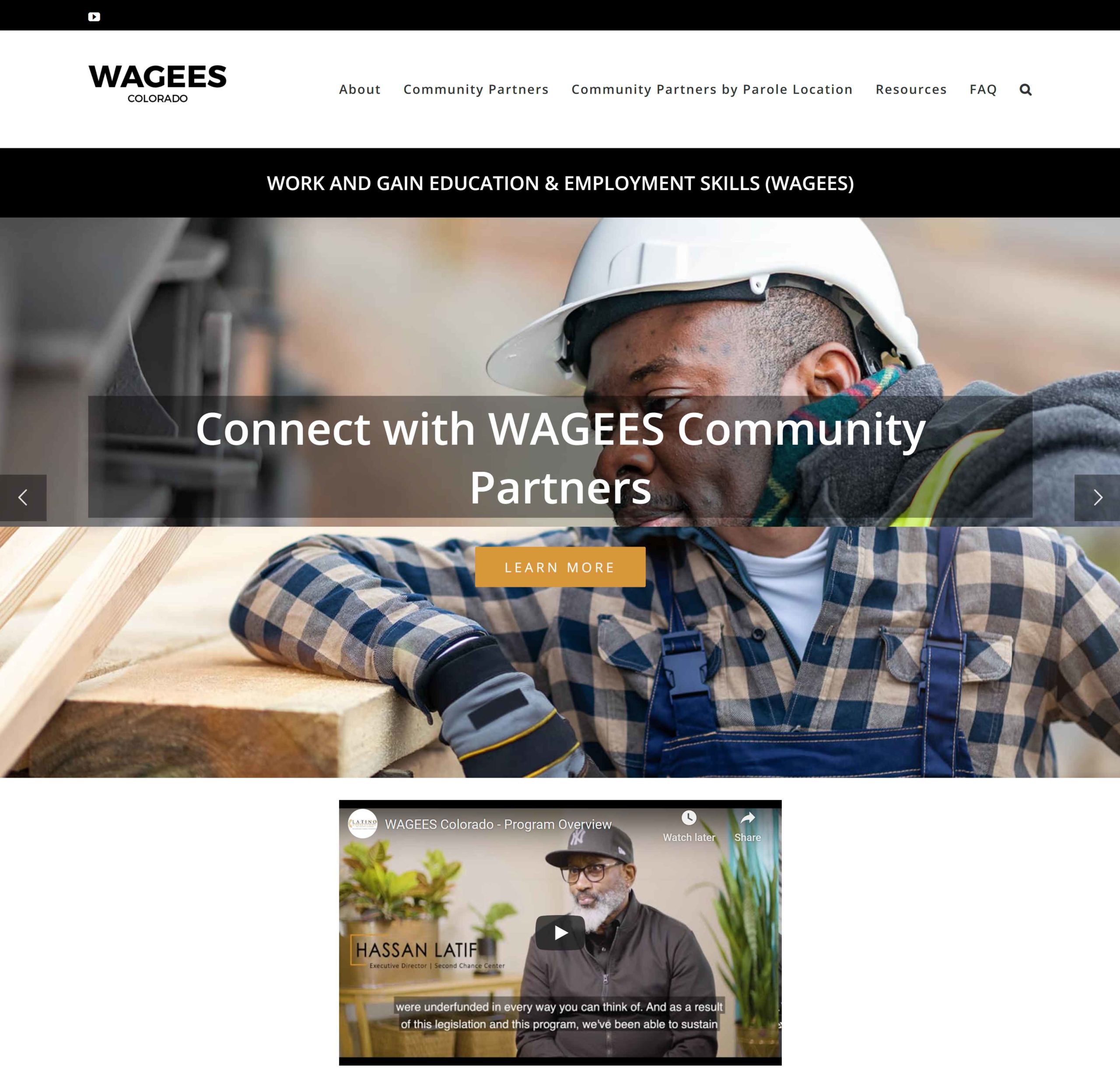 WAGEES website image